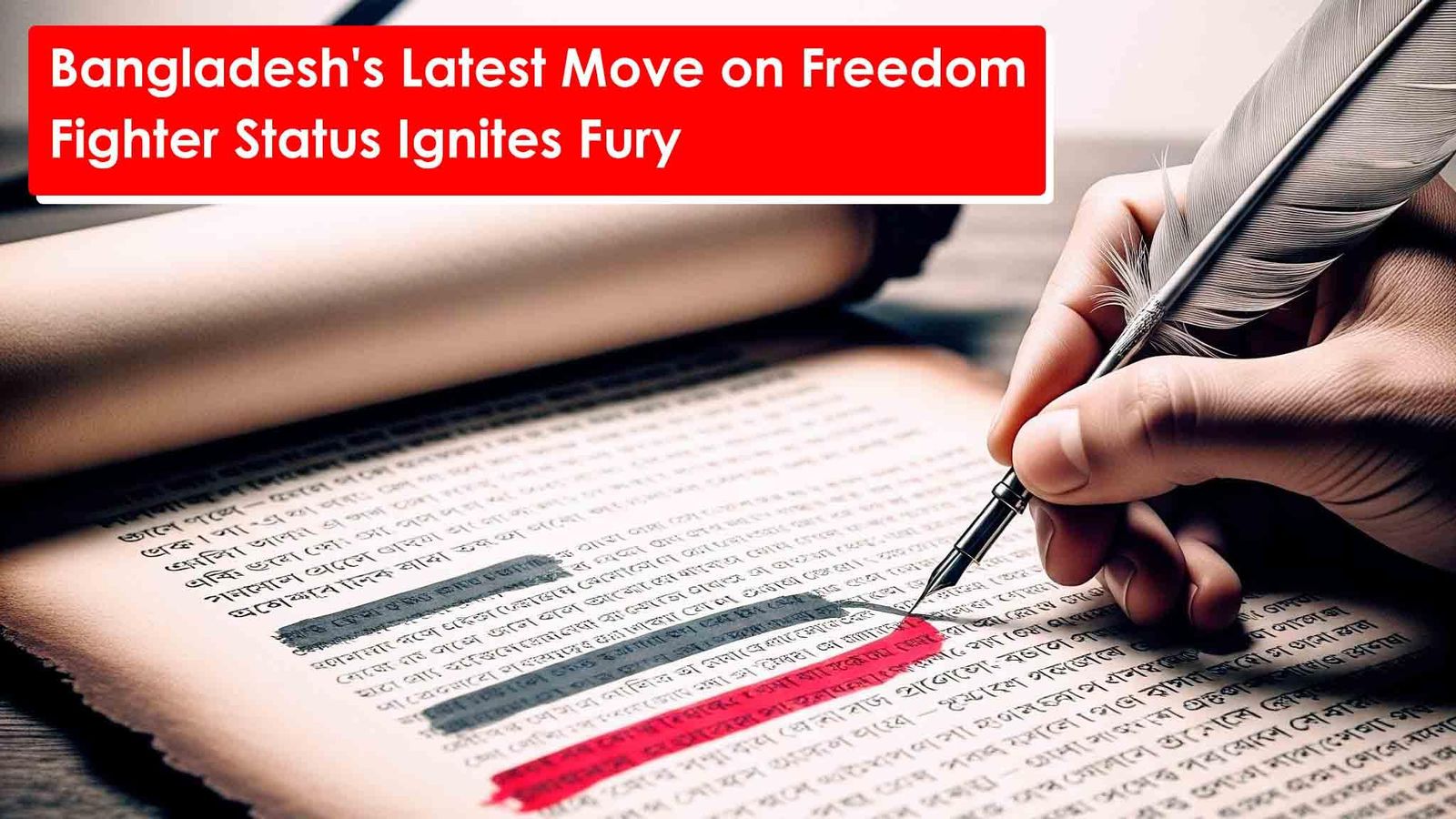 Bangladesh's Latest Move on Freedom Fighter Status Ignites Fury.jpg